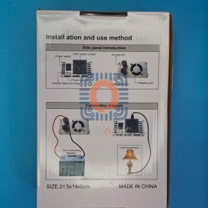مبدل/اینورتر 12V به GOLDEN FALCON 1500W 220V