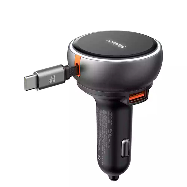 شارژر فندکی 3 پورت 80 وات مک دودو CC-4850