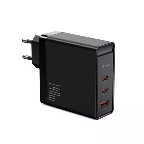 شارژر دیواری 3 پورت 140 وات مک دودو CH-2911