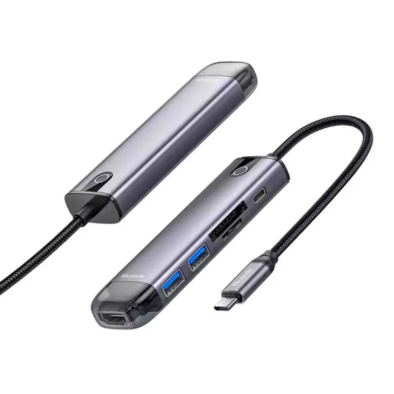 هاب 6 پورت تایپ سی مک دودو HU-7740