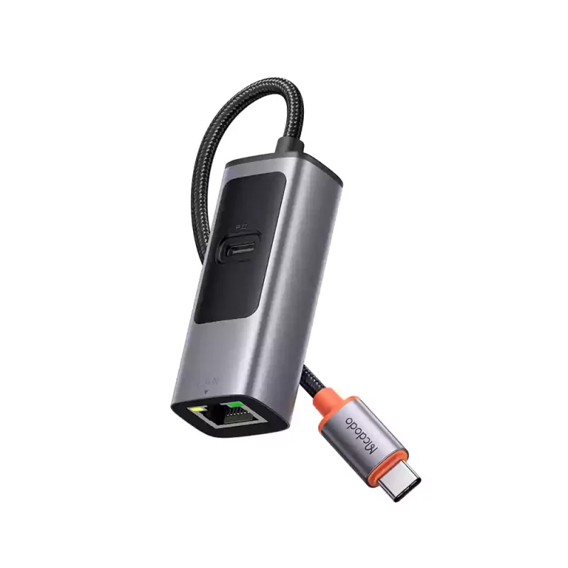 مبدل تایپ سی به LAN مک دودو  HU-0680