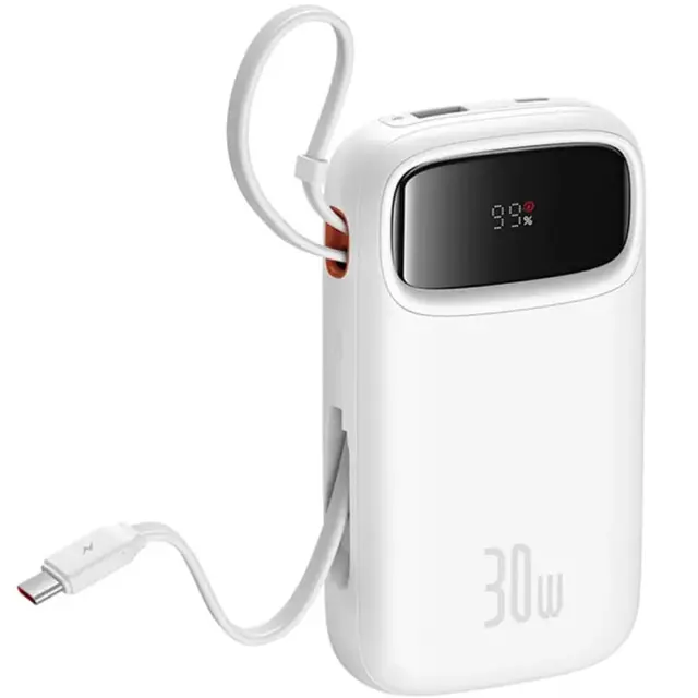 پاوربانک 45 وات بیسوس EnerFill Qpow 3 FC31  20K سفید