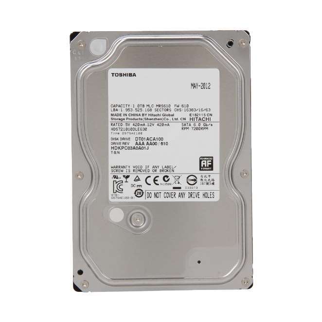 هارد اینترنال توشیبا A100 1TB