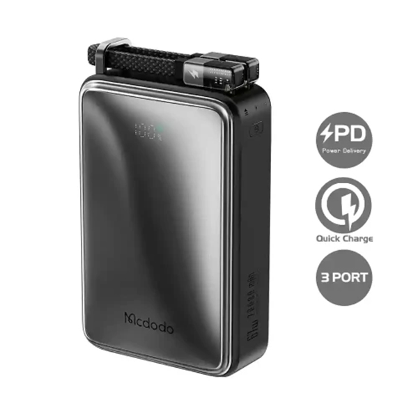 پاوربانک مک دودو مدل MC-4331 67W ظرفیت 20000 میلی آمپر ساعت