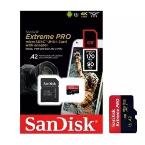 کارت حافظه سن دیسک microSDXC Extreme Pro V30 A2 256gb