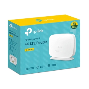 مودم روتر 4G LTE بی سیم N300 تی پی لینک TL-MR105