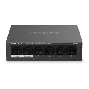 سوییچ 6 پورت دسکتاپ و PoE مرکوسیس MS106LP