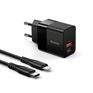 شارژر آداپتور دیواری 2 پورت 20 وات مک دودو CH-1952