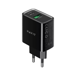 شارژر دیواری 2 پورت 20 وات هویت  HV-UC111