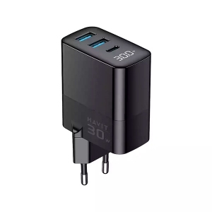 شارژر دیواری 3 پورت 30 وات هویت UCLE001