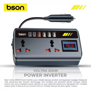 اینورتر بایسون Power Inverter Voltra 200W