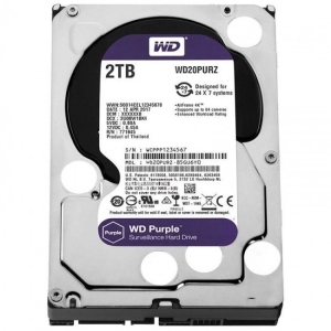 هارددیسک اینترنال وسترن دیجیتال  WD 2TB PURPLE