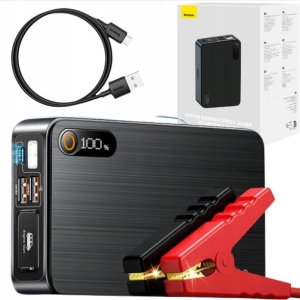 پاوربانک 12000 و جامپ استارتر خودرو بیسوس Super Energy Pro+ Jump Starter 1200A