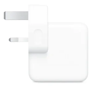 شارژر دیواری اپل مدل Dual USB-C توان 35 وات سه پین