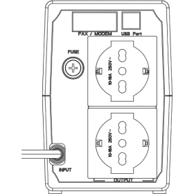 یو پی اس هایک ویژن DS-UPS1000 ظرفیت ۱ کیلووات
