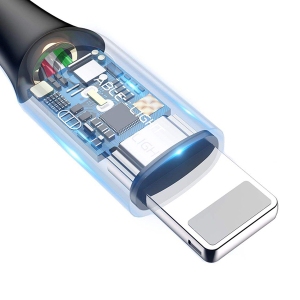 کابل تبدیل USB به لایتنینگ 1 متری باسئوس ACPCL-01