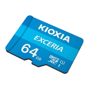کارت حافظه‌ Micro SD کیوکسیا 64GB استاندارد U1 به همراه آداپتور
