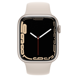 ساعت هوشمند اپل واچ سری 7 مدل 45mm Aluminum Case / (استارلایت - Starlight)