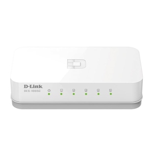 سوییچ دسکتاپ 5 پورت گیگابیتی دی-لینک مدل DES 1005C