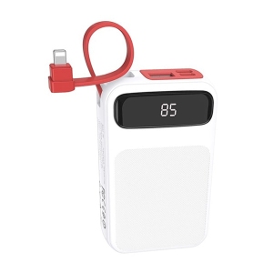 پاوربانک هوکو J40 10000mAh بهمراه کابل Lightning