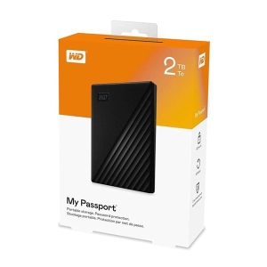 هارد اکسترنال وسترن دیجیتال مدل My Passport WDBYvg0020BBK-WESN ظرفیت 2 ترابایت