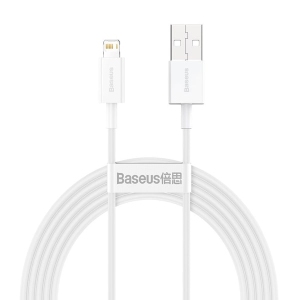 کابل تبدیل USB به لایتنینگ 2 متری بیسوس CALYS-C02
