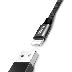 کابل تبدیل USB به لایتنینگ 1.8 متری بیسوس CALYW-A01