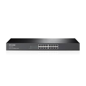 سوییچ 16 پورت مگابیتی و رکمونت تی پی-لینک مدل TL-SF1016