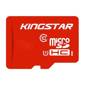 کارت حافظه Micro SDHC کینگ استار مدل C10 U1 سرعت 85Mb/s ظرفیت 16 گیگابایت با آداپتور