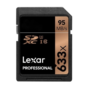 کارت حافظه‌ SDXC لکسار مدل Professional 633x سرعت 95Mb/s ظرفیت 256 گیگابایت