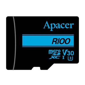 کارت حافظه Micro SDHC اپیسر مدل C10 U3 V30 سرعت 100Mb/s ظرفیت 64 گیگابایت با آداپتور