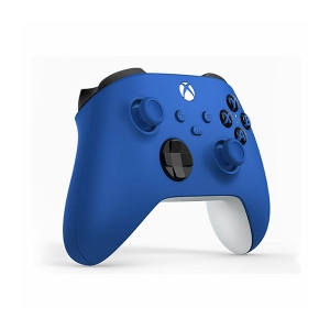دسته بازی بی سیم مایکروسافت مدل Xbox Controller Shock Blue