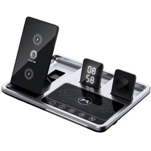 شارژر وایرلس4در1 گرین لاین GN4IN1WCSBK