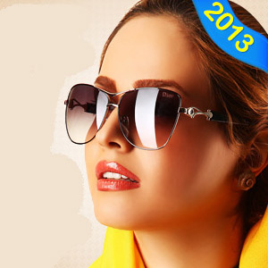 عینک آفتابی زنانه dior مدل 7008