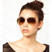 عینک آفتابی خلبانی ریبن مدل طلایی rayban