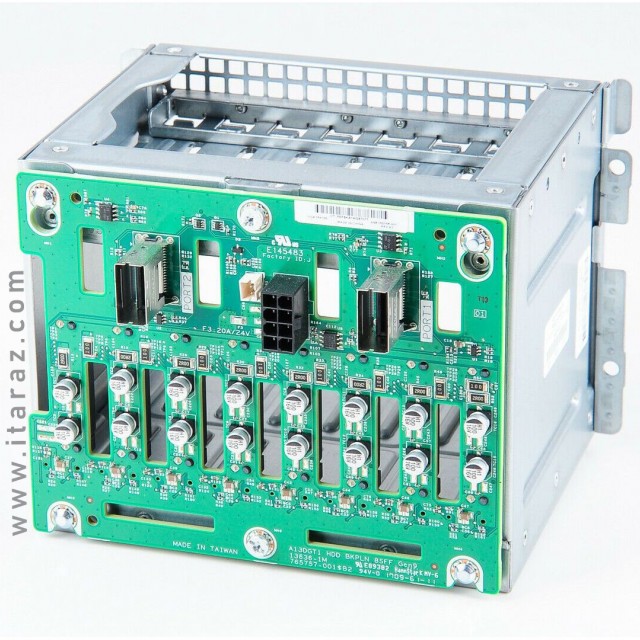 HP HARD DRIVE BACKPLANE 2.5 INCH SMALL FORM FACTOR SFF 8 BAY (765756-001)