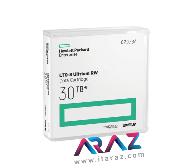 دیتا کارتریج ذخیره ساز تیپ اچ پی LTO-8 30TB Q2078A