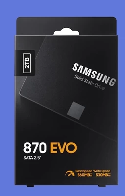 اس اس دی سامسونگ Samsung SATA SSD EVO 870 2TB
