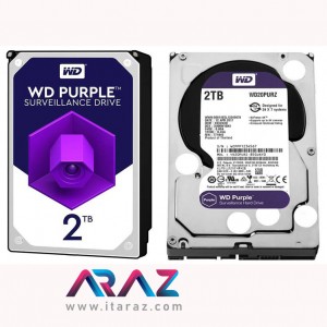 WESTERN DIGITAL PURPLE WD23PURZ 2TB HARD DRIVE