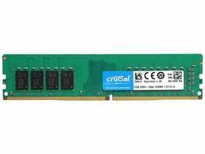 رم دسکتاپ DDR4 تک کاناله 2666 مگاهرتز کروشیال مدل CL17 ظرفیت 16 گیگابایت
