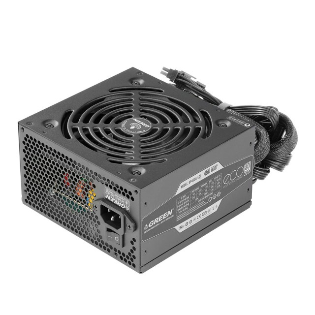 منبع تغذیه کامپیوتر گرین مدل GP450A-ECO Rev3.1