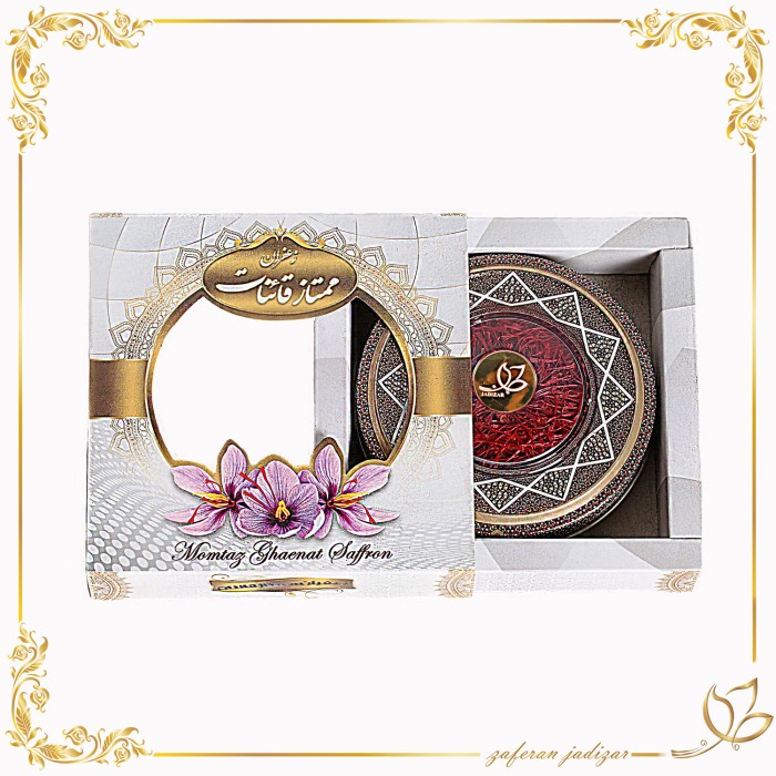 زعفران با ظرف خاتم