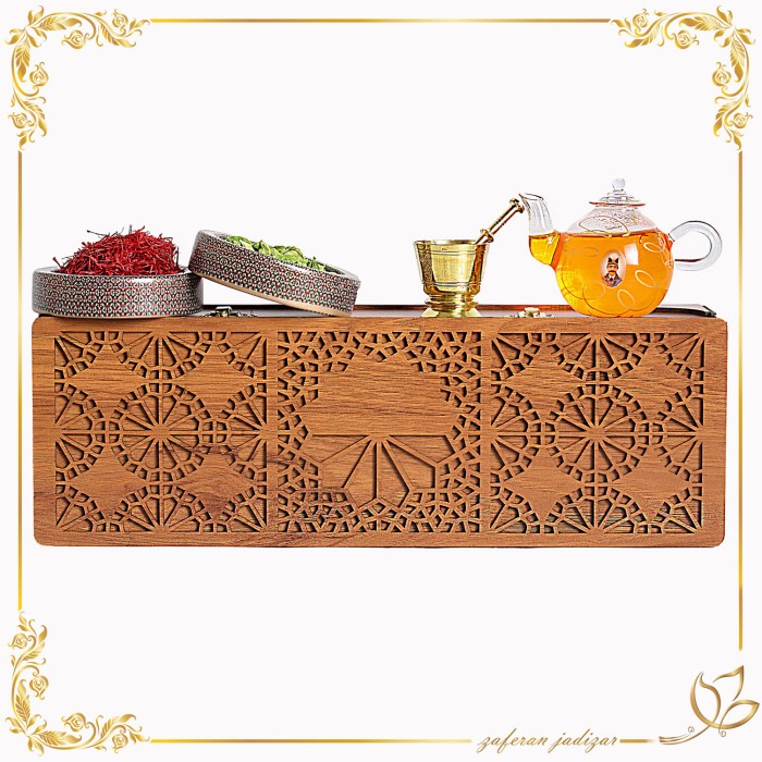 باکس لاکچری زعفران (سایز بزرگ)