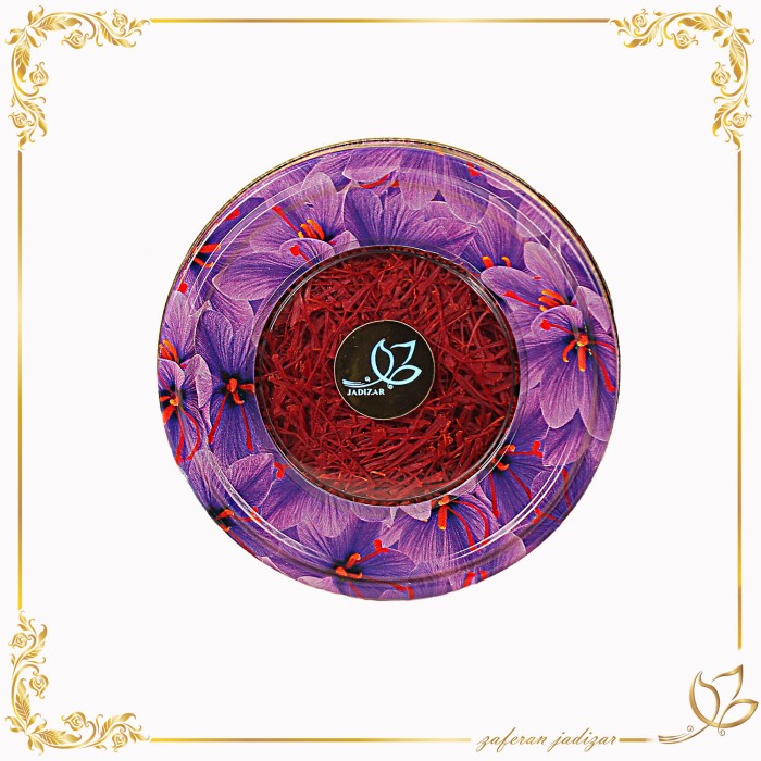 زعفران با ظرف خاتم