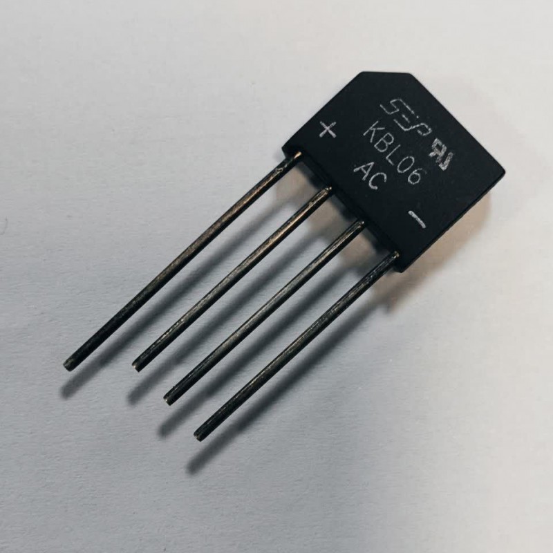 پل دیود شانه ای KBL06