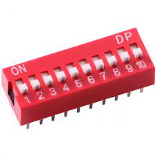 دیپ سوئیچ 10 کلید 20 پین، DIP SWITCH 10 POLE