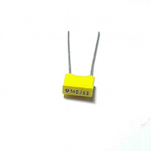 خازن ام کا تی MKT 1nF 63V ±5%  (بسته 10 عددی)
