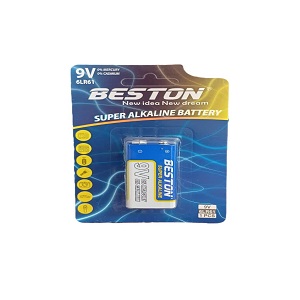 باتری کتابی 9 ولت سوپر آلکالاین BESTON