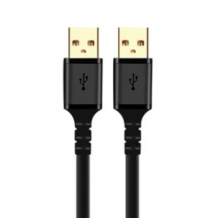 کابل USB به USB فیلتر دار ،  KNET USB TO USB CABLE 40cm