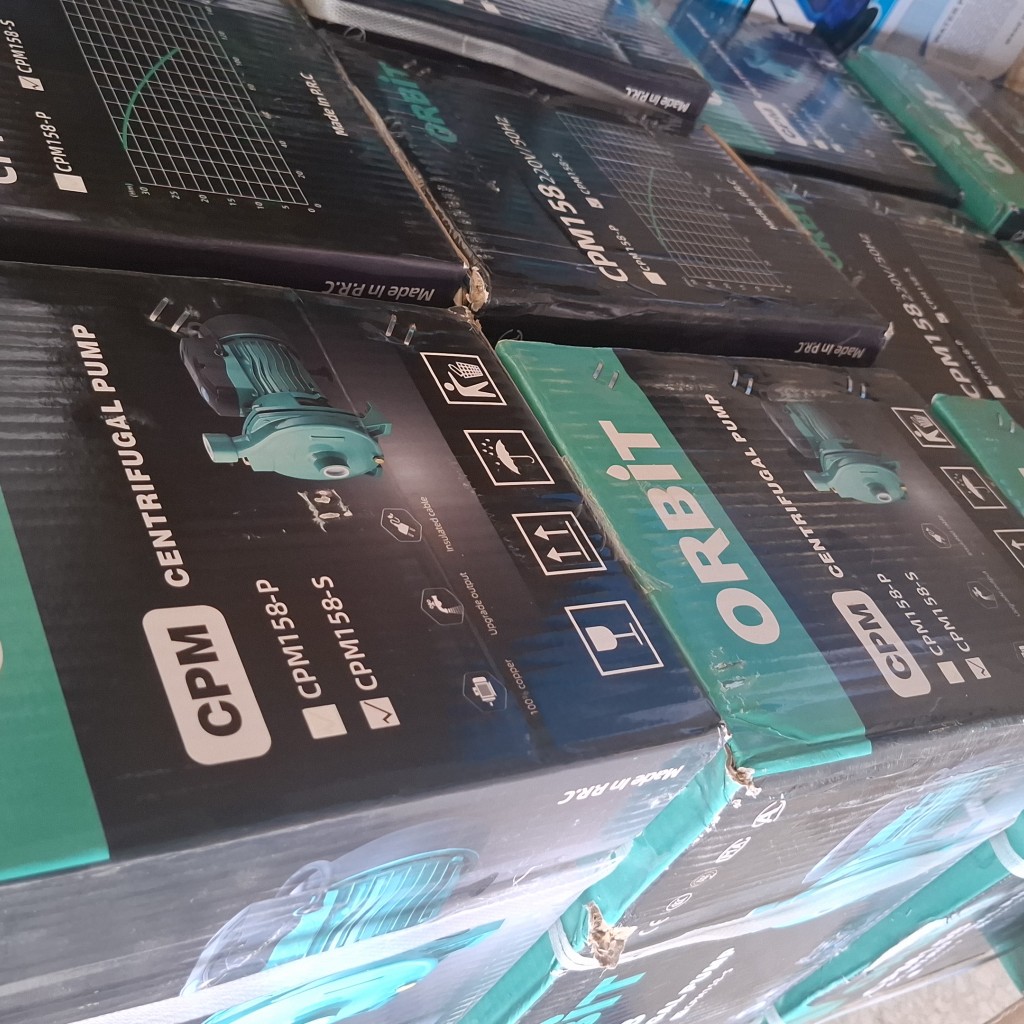 پمپ آب 1 اسب بشقابی پروانه استیل اوربیت مدل CPM158S